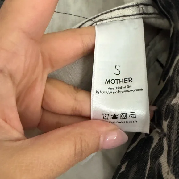 Mother Denim Animal Print Jacket Size Small - Picture 3 of 5